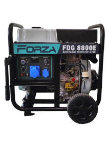 Генератор дизельный FORZA FDG8800E 6.0/6.5 кВт 220В с электрозапуском