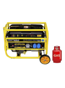 Генератор ГАЗ/бензиновый Kraft Dele KD125 3 кВт