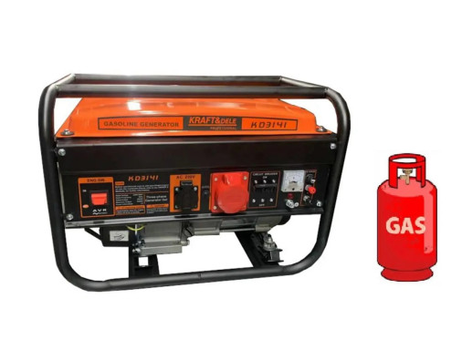 Генератор ГАЗ/бензиновый Kraft Dele KD3141 3 кВт