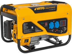 Генератор бензиновий VITO VIG38L, 2.5/2.8 кВт з ручним запуском
