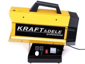Газовий обігрівач Kraft Dele 25 кВт + редуктор AUTOMAT KD11731