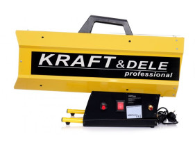 Газовий обігрівач Kraft Dele 60 кВт + редуктор KD11736