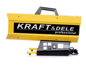 Газовий обігрівач Kraft Dele 60 кВт + редуктор AUTOMAT KD11733