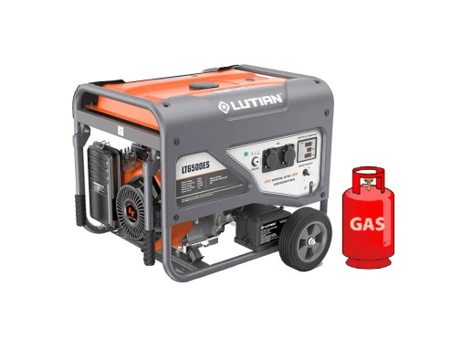Генератор ГБО + бензин LUTIAN LT3600N-4 max 2.8 кВт 220 V ручной запуск/электростартер