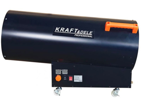 Газовый обогреватель Kraft Dele 100 кВт + редуктор AUTOMAT KD11707