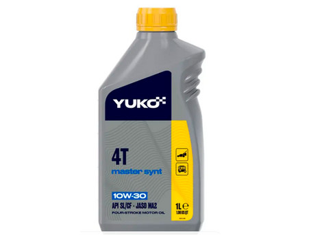 Олива YUKO MASTER SYNT 4T 10W-30, 1л