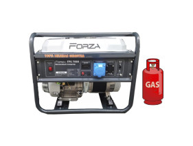 Генератор ГАЗ/бензиновий Forza FPG7000 5.0/5.5 кВт з ручним запуском