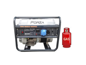 Генератор ГАЗ/бензиновий Forza FPG7000Е 5.0/5.5 кВт з електрозапуском