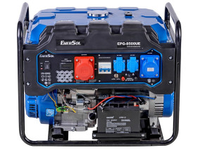 Генератор бензиновий EnerSol EPG-8500UE 8.0/8.5кВт, трифазний, з електрозапуском