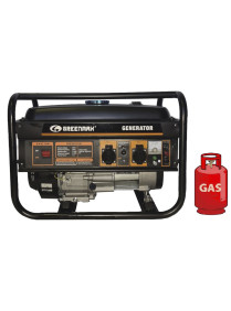 Генератор ГАЗ/бензиновий GREENMAX MB3600B 2.5/2.8 кВт з ручним запуском