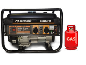 Генератор ГАЗ/бензиновий GREENMAX MB3600B 2.5/2.8 кВт з ручним запуском