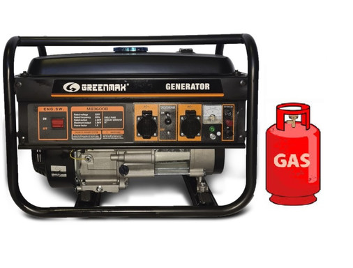 Генератор ГАЗ/бензиновий GREENMAX MB3900B 2.8/3.0 кВт з ручним запуском