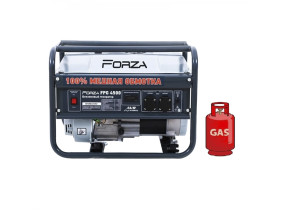 Генератор ГАЗ/бензиновий Forza FPG4500Е 2.8/3.0 кВт з електрозапуском