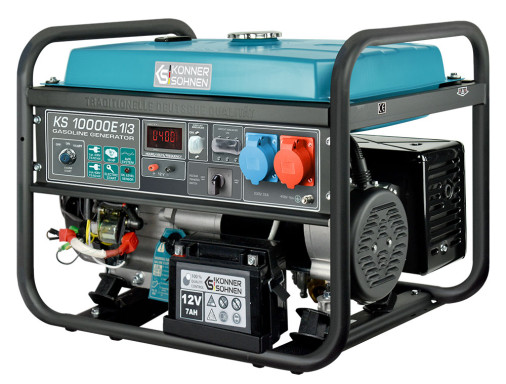 Бензиновый генератор Könner&Söhnen KS 10000E-1/3 7.5 кВт/8.0 кВт с эл.старт