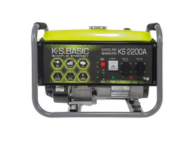 Генератор бензиновий K&S BASIC KS 2200A 2.0кВт/2.2кВт ручн.старт