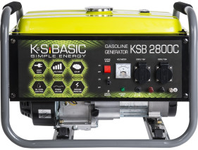 Генератор бензиновий K&S BASIC KS 2800C 2.5кВт/2.8кВт ручн.старт