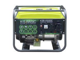 Генератор бензиновый K&S BASIC KSB 6500C 5.0кВт/5.5кВт ручн.старт 220В