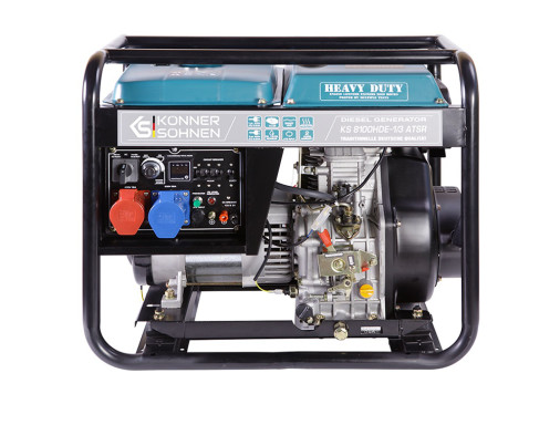 Генератор дизельный Könner&Söhnen KS 8100HDE-1/3 ATSR 5.0кВт/5.5кВт 230/400В
