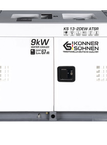 Генератор дизельный Könner&Söhnen KS 13-2DEW ATSR 8.5кВт/9.0кВт 230В