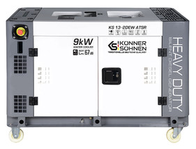 Генератор дизельний Könner&Söhnen KS 13-2DEW ATSR 8.5кВт/9.0кВт 230В