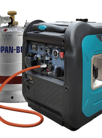 Генератор инверторный ГАЗ/бензиновый Könner&Söhnen KS 5500iEG S 5.0/5.5кВт 230В ручн.