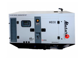 Генератор дизельний Matari MB30 30.0/33.0 кВт, двиг. Baudouin, з електрозапуском