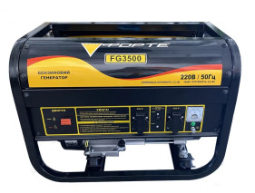 Генератор бензиновий FORTE FG3500 2.5/2.8 кВт з ручним запуском
