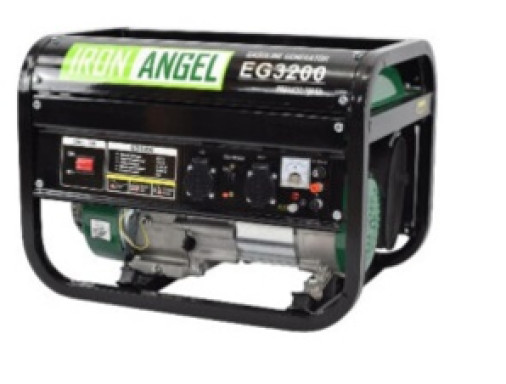 Генератор бензиновий Iron Angel EG 3200 2.8/3.0 кВт з ручним запуском