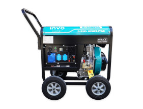 Дизельний генератор INVO D-5500EA, 5/5,5кВт, 220В