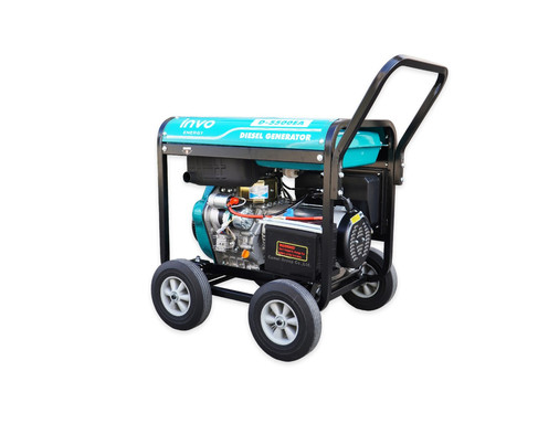 Дизельний генератор INVO D-5500EA, 5/5,5кВт, 220В