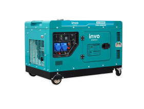 Дизельний генератор INVO DS-8000EA у кожусі, 7,5/8кВт, 220В