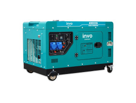 Дизельний генератор INVO DS-8000EA у кожусі, 7,5/8кВт, 220В