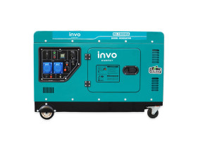 Дизельний генератор INVO DS-10000EA у кожусі, 9/10кВт, 220В