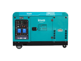 Дизельний генератор INVO DS-13000EA у кожусі, 12/13кВт, 220В