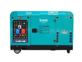Дизельний генератор INVO DTS-13000EA у кожусі, 12/13кВт, 220/380В