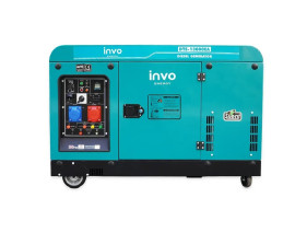 Дизельний генератор INVO DTS-13000EA у кожусі, 12/13кВт, 220/380В