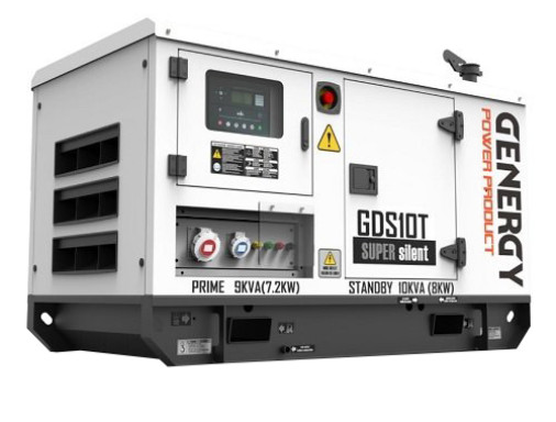 Генератор дизельный GENERGY GDS10T 7.2/8.0 кВт, трехфазный, с автозапуском