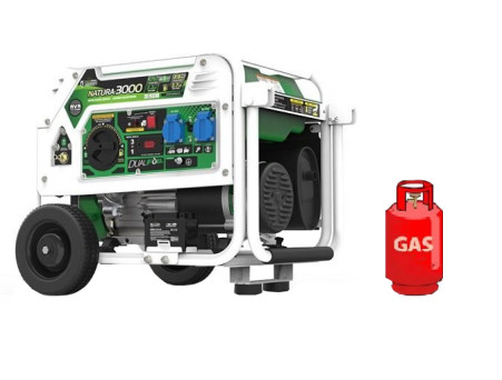 Генератор ГАЗ/бензиновый GENERGY NATURA 3000 2.7/3.0 кВт с электрозапуском