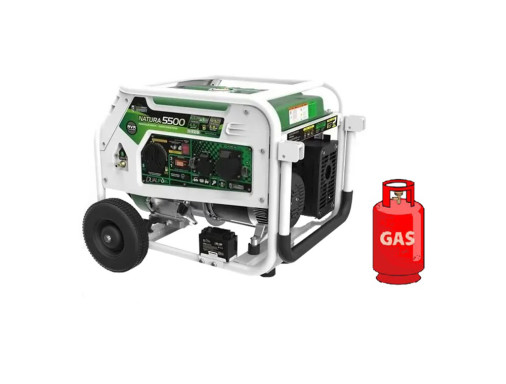 Генератор ГАЗ/бензиновый GENERGY NATURA 5500 5.0/5.5 кВт с электрозапуском