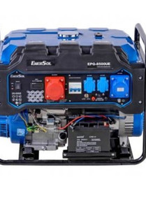 Бензиновый генератор EnerSol EPG-8500UE 8.0/8.5кВт, трехфазный, с электрозапуском
