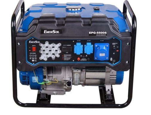 Бензиновый генератор EnerSol EPG-5500S 5.0/5.5 кВт с ручным запуском