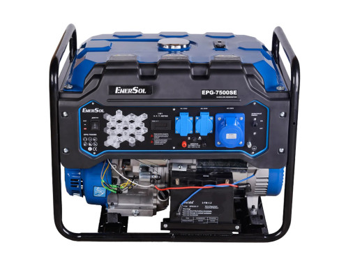Бензиновый генератор EnerSol EPG-7500SE 7.0/7.5 кВт с электрозапуском