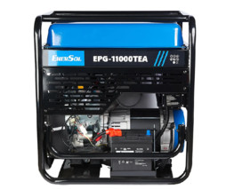 Генератор бензиновый EnerSol EPG-11000TEA 10.0/11.0 кВт, трёхфазний, с электрозапуском