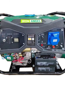 Бензиновый генератор Iron Angel EG 7500 ME 7.0/7.5 кВт с электрозапуском