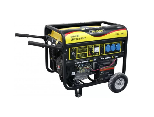 Бензиновый генератор FORTE FG6500Е 5.0/5.5 кВт с электрозапуском