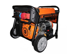 Бензиновый генератор GTM DK7500-L-3 7.0/7.5 кВт, трехфазный, с электрозапуском + АВР