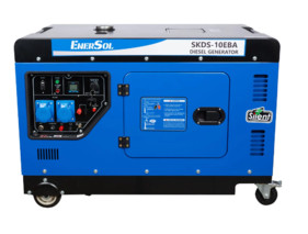 Генератор дизельный EnerSol SKDS-10EBA 9.0/10.0 кВт с электрозапуском