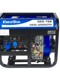 Генератор дизельный EnerSol SKD-7EB 6.0/6.5 кВт с электрозапуском