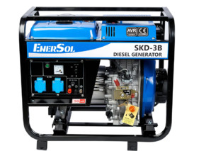 Генератор дизельный EnerSol SKD-3B 2.8/3.0 кВт с ручным запуском