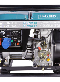 Генератор дизельный Könner&Söhnen KS 8100HDE-1/3 ATSR 5.0кВт/5.5кВт 230/400В
